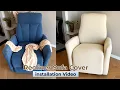 Recliner Sofa Cover by HOKIPO Installation of Recliner Sofa Cover
