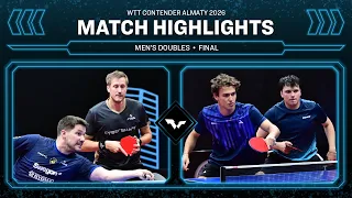 Karlsson/Karlsson vs Katsman/Grebnev | MD Final | #WTTAlmaty 2026