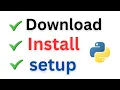 How to Download Install Python on Windows Find Python Location Beginner Tutorial