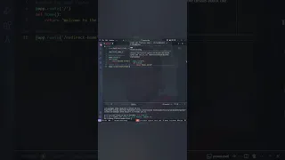 How to redirect user from one url to another url in flask app in python