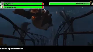 zootopia 2016 jaguar chase scene with healthbars