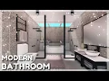 Modern Luxury Bathroom Speed Build Bloxburg Roblox