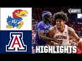 Kansas Jayhawks vs Arizona Wildcats Full Game Highlights ESPN College Basketball