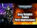 NEW Grey Knights 9th Edition Codex - Review