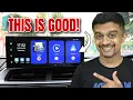 Wireless Android Auto Screen Mirroring in any car Carlizem 11inch Portable Display