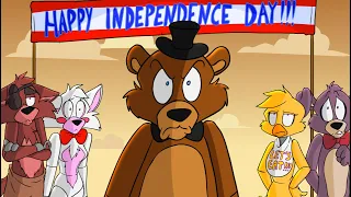 Fireworks for Independence Day - FNAF 4th of July Animation Tony Crynight