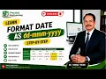 Learn Excel Date Formatting dd-mmm-yyyy Format Step-by-Step