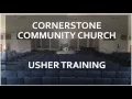 Usher Training Powerpoint