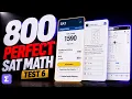 Perfect 800 on SAT Test 6 Every Shortcut Every Desmos Trick