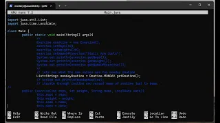 java p90x exercise tracker part6