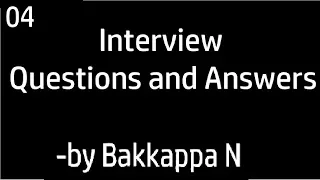 Interview Questions - Java Program to Reverse a Given String