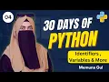 What Are Identifiers Variables Constants