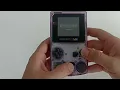 Gameboy Color Atomic Purple