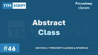 Abstract Class TypeScript Classes Interface A Complete TypeScript Course