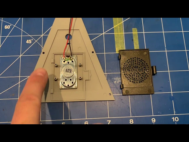 1:8 BTTF DeLorean Replacement Battery Cover video thumbnail
