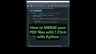 How to Merge PDF Files in Python with Easy Steps
