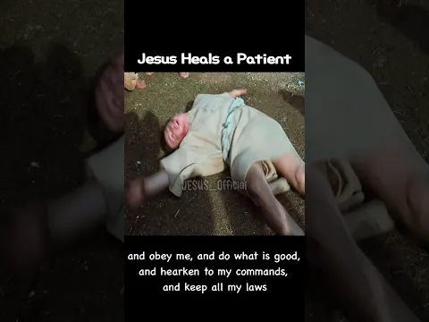 Jesus Heals a Patient✝️