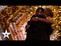 Download Lagu GOLDEN BUZZER! Alesha moved to tears by musical duo, Flintz \u0026 T4ylor | Auditions | BGT 2022