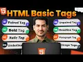 HTML Tags Tutorial for Beginners Commonly Used Tags with Examples