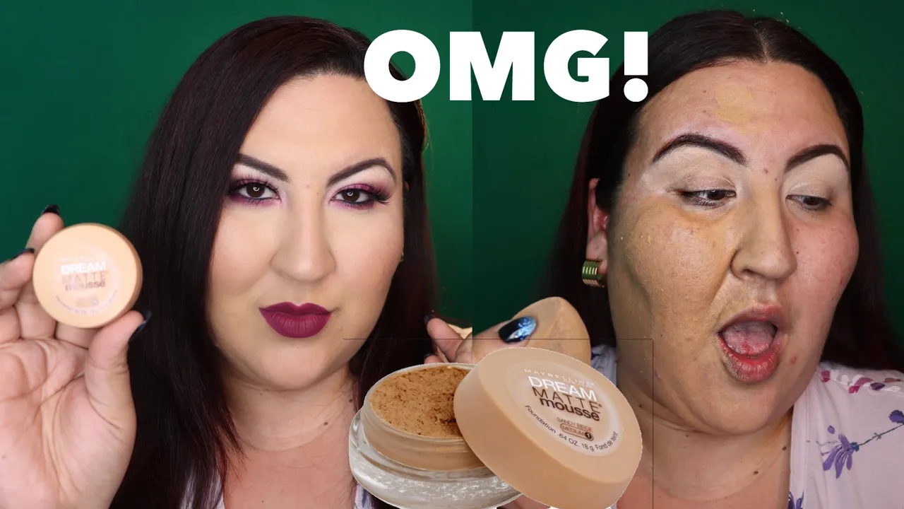 Maybelline New York dream matte mousse foundation demo |full coverage foundation for  monsoon |RARA