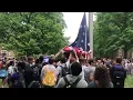 The Frat boys who held up the American flag at UNC