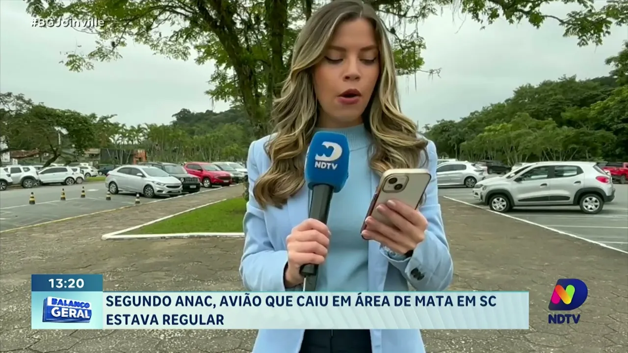 Segundo ANAC, avião que caiu em área de mata em SC estava regular
