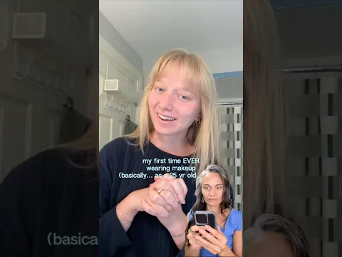 You NEVER wear makeup