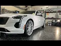 Cadillac CT6 on 22s Ceramic Coated looking like better than new