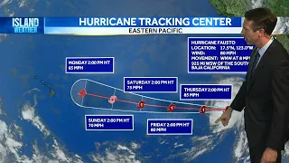 Thursday Weather Forecast High Surf Advisory in effect as Hurricane Fausto nears Central Pacific