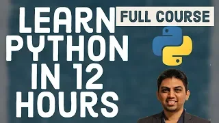 Python Tutorial for Beginners - Full Course in 12 Hours
