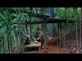 Lagu Camping Saat Hujan Deras  Membangun 4 Shelter Nyaman di Hutan dan Mencari Rebung
