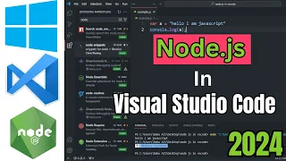 How to install Node js in VS Code on Windows 10 11 In Hindi 2024