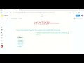 Token in Java