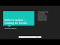 Data Disaggregation for Decision Making - Lisa Miller