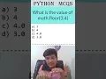 Python MCQ Solved in 60 Seconds Fast Python Learning