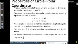 Cycle 3 Day 5 Midpoint Circle Drawing Algorithm