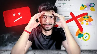 🚨 CUIDADO! Você Pode Estar com um Canal que NÃO VAI MONETIZAR!