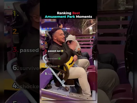 ranking best amusement park moments 🤡🎪