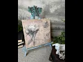 Dollar Tree 1 25 Easel Makeover Artist Canvas With Old World Charm Makeover