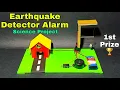 Download Lagu How to make earthquake alarm with buzzer | Earthquake alarm science project for school project