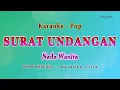 Surat Undangan - Karaoke Lirik NADA WANITA - POPPY MERCURY - Pop Melayu