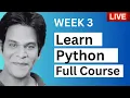 Week 3 Python Live Session