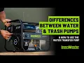 Trash vs Water Transfer Pumps What s the Difference How to Run the Transfer Pump