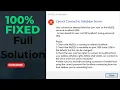 Fix Cannot Connect to MySQL Server in Workbench 100 Working Solution 2025