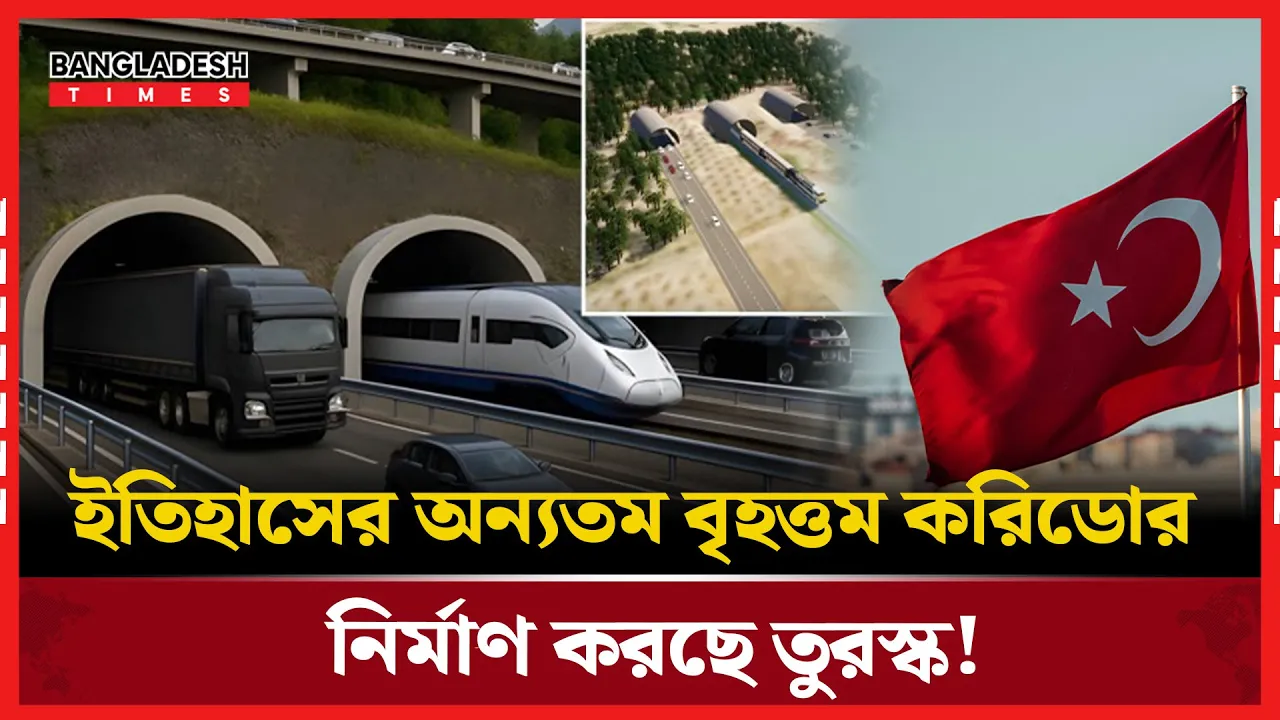 ইতিহাস গড়ছে তুরস্কের মেগা করিডোর!