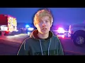 we got in a car crash