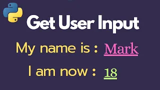 How to Get User Input in Python very easy