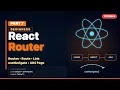 React JS Tutorial for Beginners Part 7 React Router Explained Routes Link useNavigate