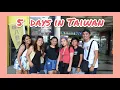 Cora Lastimosa On their 5 days in Taiwan