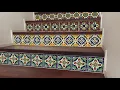 Installing Stair Risers Vinyl stickers by SnazzyDecal
